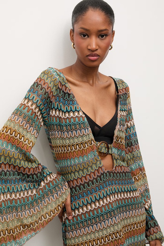 Answear.LAB plažna obleka ženska rdeča HL4AE91.fak