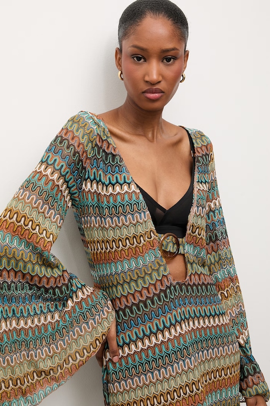 Answear.LAB plažna obleka ženska rdeča HL4AE91.fak