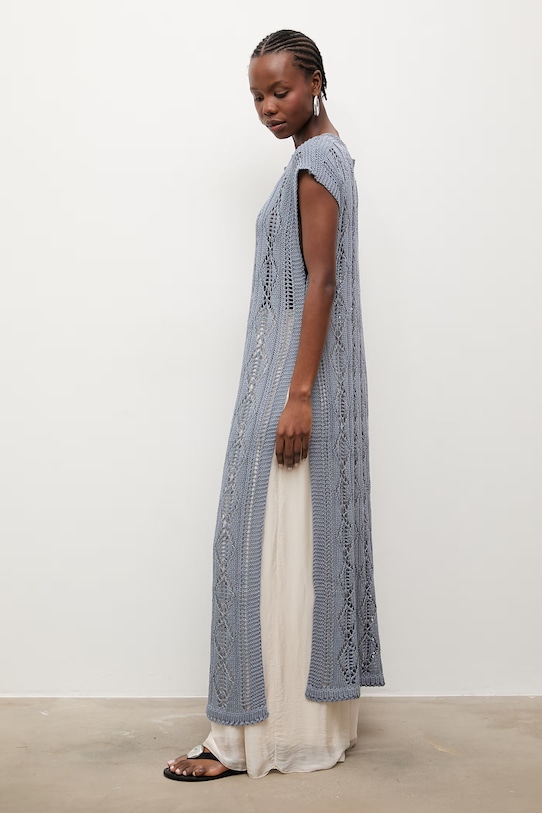 Answear.LAB rochie de plajă pentru femei 2510529 violet WS26