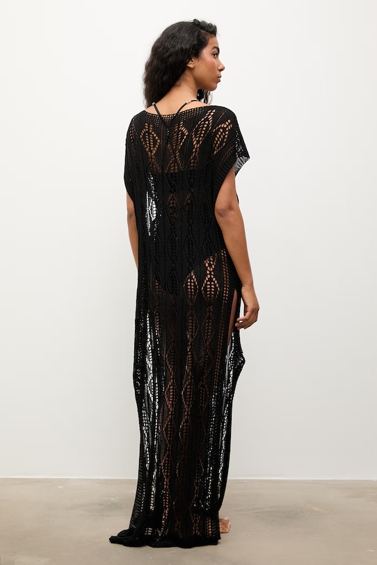 Odzież Answear.LAB sukienka plażowa damska 2510529 czarny