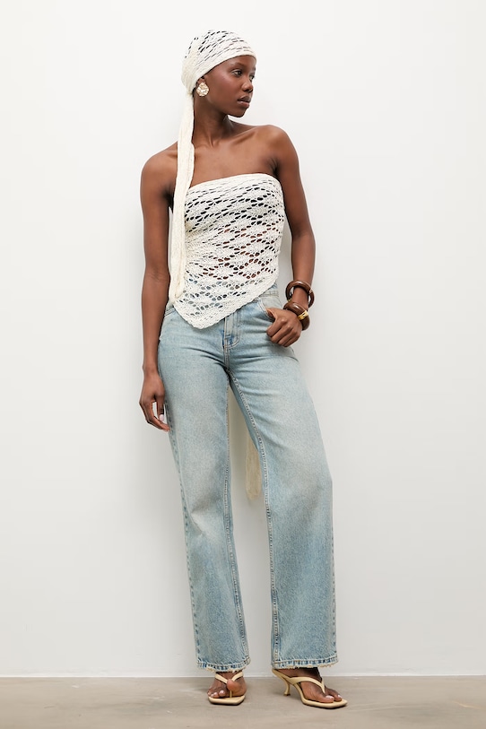 Answear.LAB pareo pentru femei 2506071 bej WS26