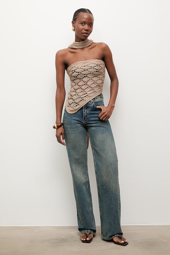 Answear.LAB pareo pentru femei 2506071 bej WS26