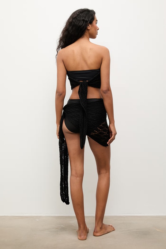 Answear.LAB pareo damskie czarny 2506071