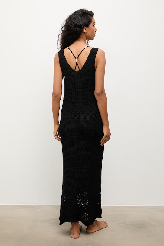 Odzież Answear.LAB sukienka plażowa damska 2510526 czarny