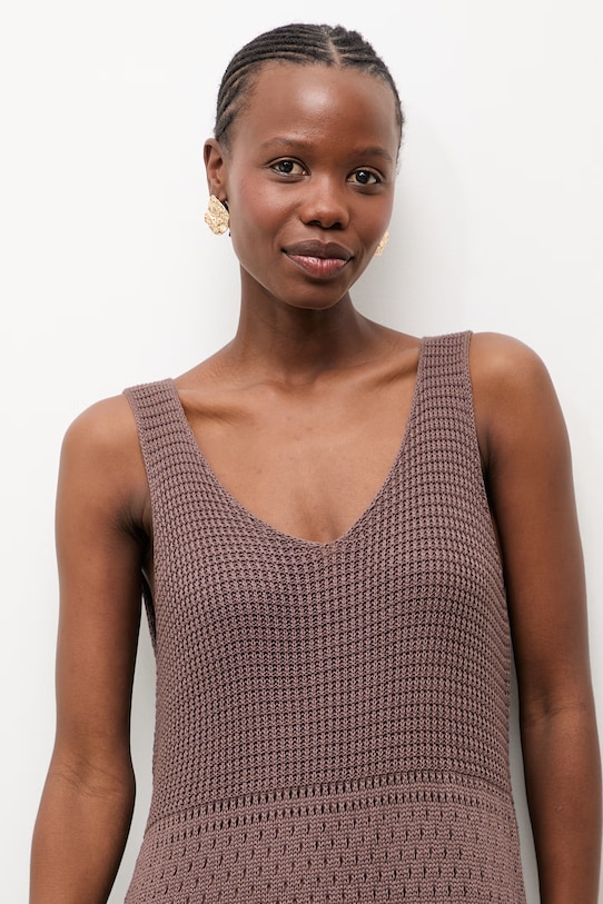 Answear.LAB rochie de plajă pentru femei maro 2510525