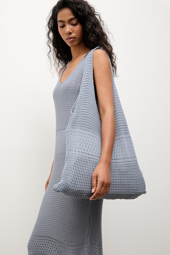 Answear.LAB sukienka plażowa damska fioletowy 2510525