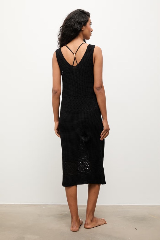 Odzież Answear.LAB sukienka plażowa damska 2510525 czarny