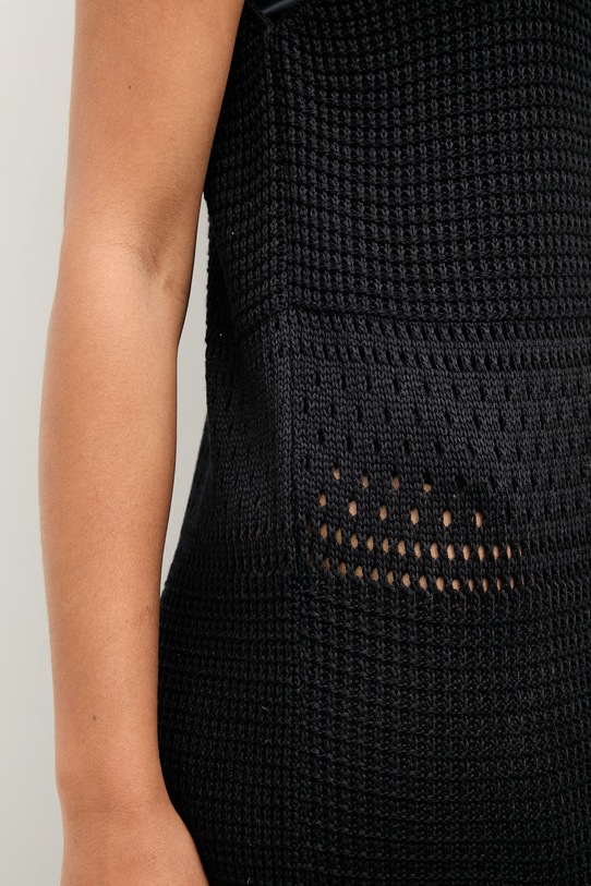 Answear.LAB sukienka plażowa damska 2510525 czarny