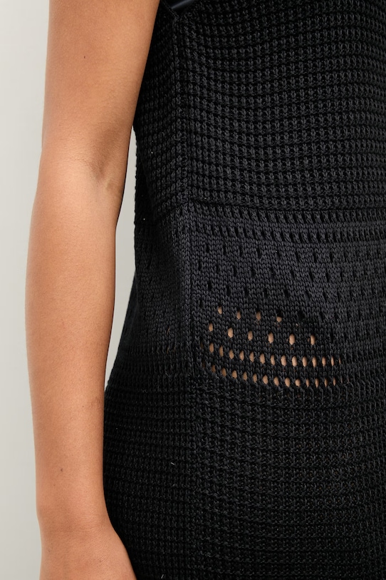 Answear.LAB sukienka plażowa damska 2510525 czarny