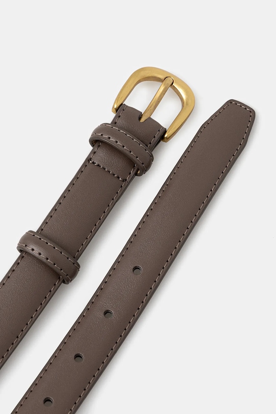 Answear.LAB pasek skórzany BL5.A.cjk beżowy WS26