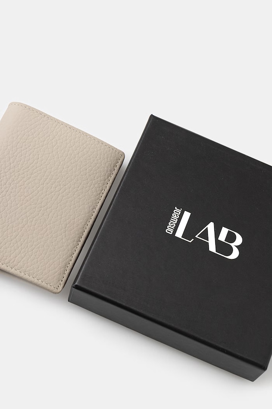Kožená peňaženka Answear.LAB béžová 1911.cjk