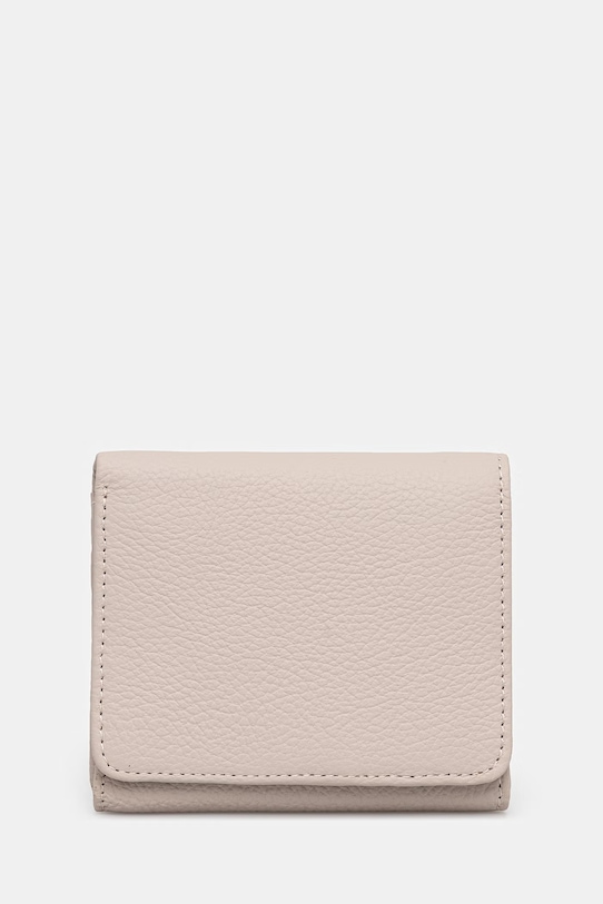 Kožená peňaženka Answear.LAB usňová koža béžová 1912.cjk