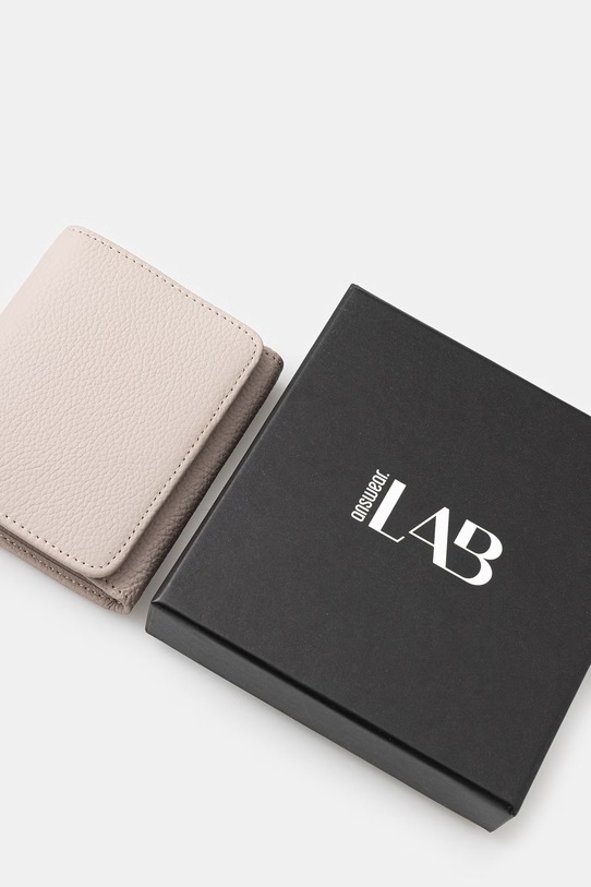 Kožená peňaženka Answear.LAB 1912.cjk béžová