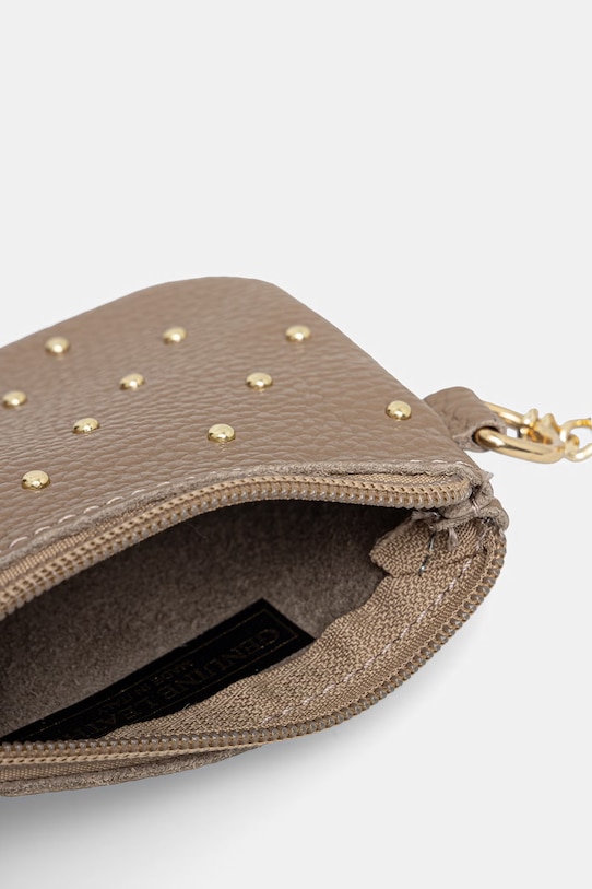 Kožená peňaženka Answear.LAB M035tachas.hak hnedá