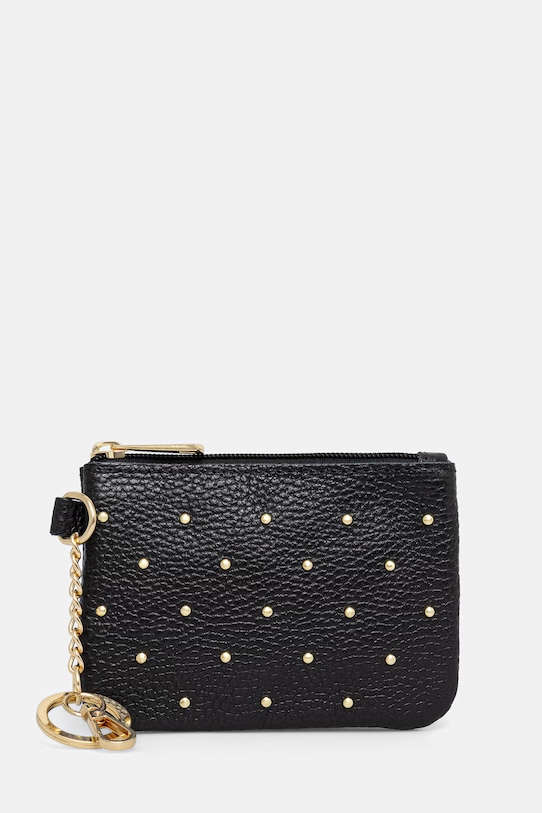 Кожен портфейл Answear.LAB гладка кожа черен M035tachas.hak