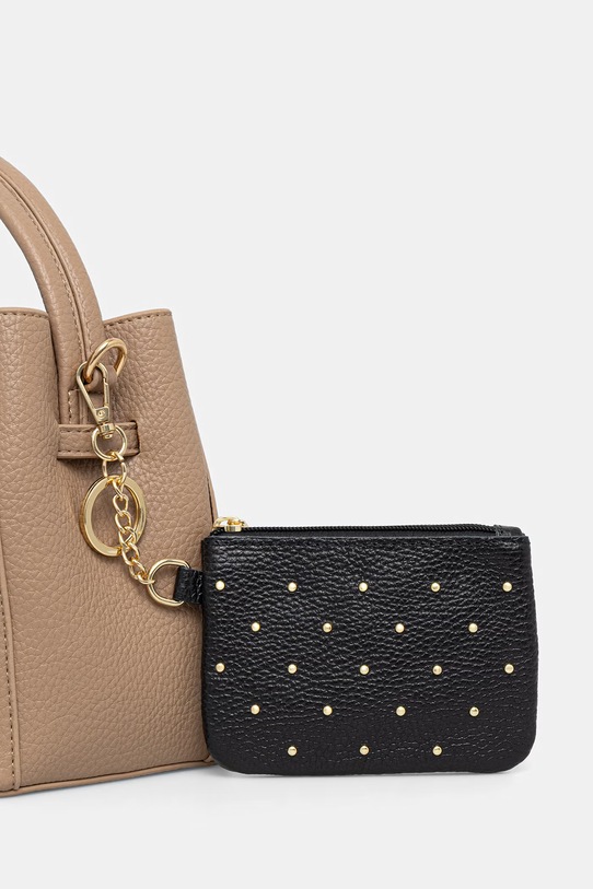 Kožená peňaženka Answear.LAB M035tachas.hak čierna