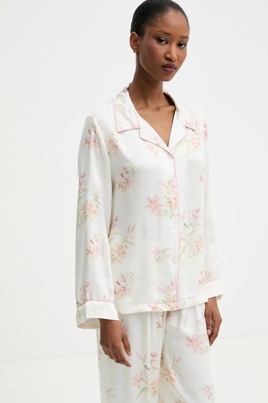 Answear.LAB piżama p.long1.cjk beżowy WS26