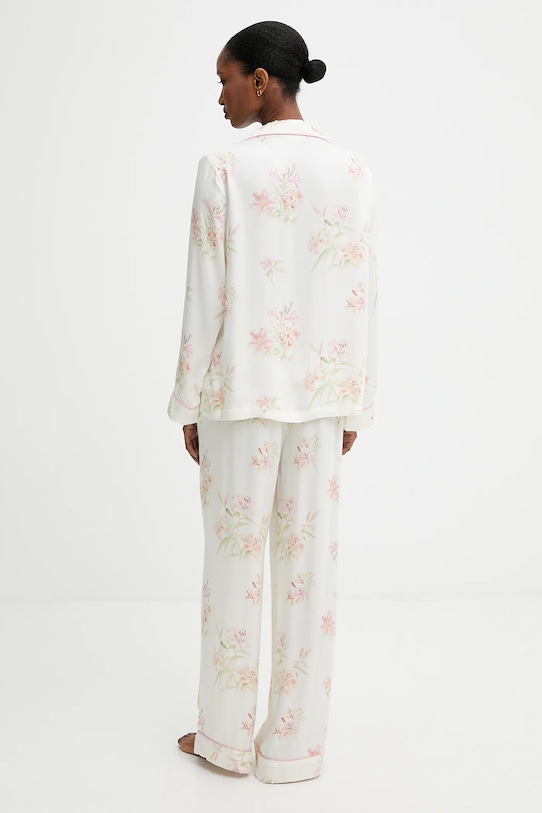 Answear.LAB piżama beżowy p.long1.cjk