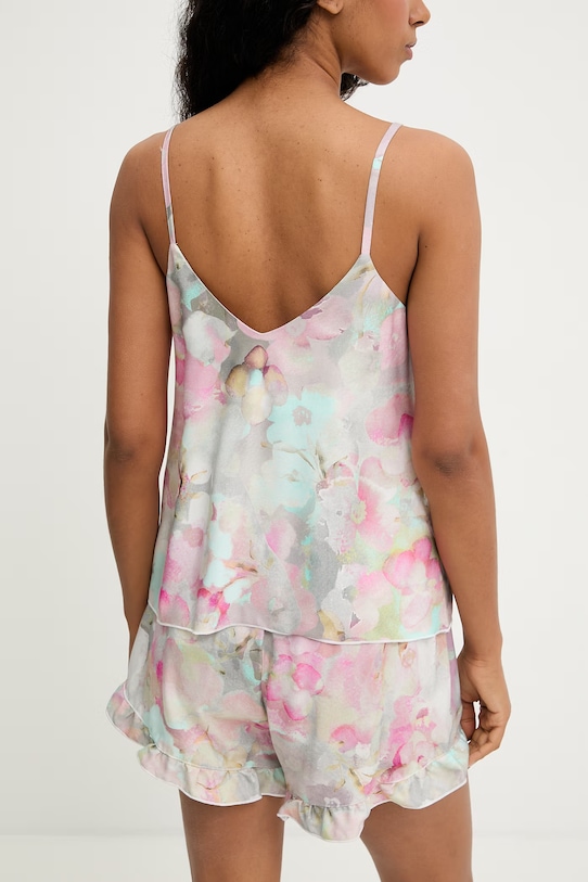 Answear.LAB piżama damska z wiskozy różowy WS26-PJD011