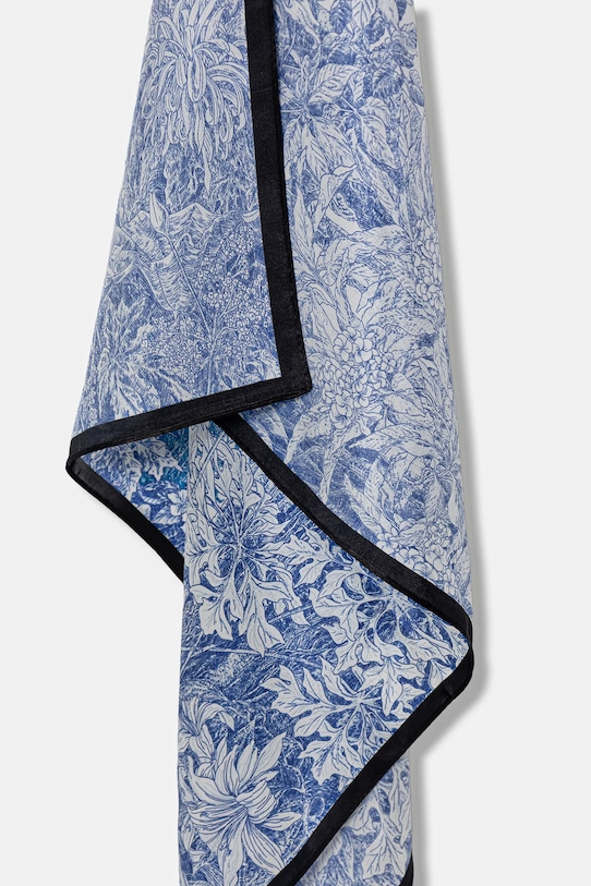 Μεταξωτό φουλάρι Answear.LAB HZ.3B..cjk μπλε WS26