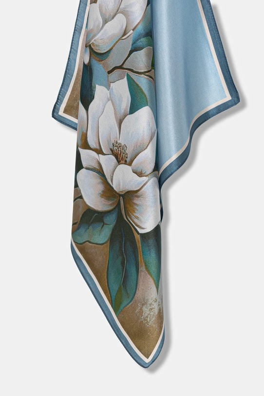 Μεταξωτό φουλάρι Answear.LAB WY.1N.cjk μπλε WS26