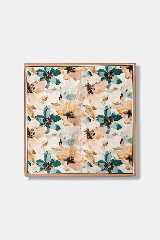 Μεταξωτό φουλάρι Answear.LAB ύφασμα πολύχρωμο WY1S..cjk