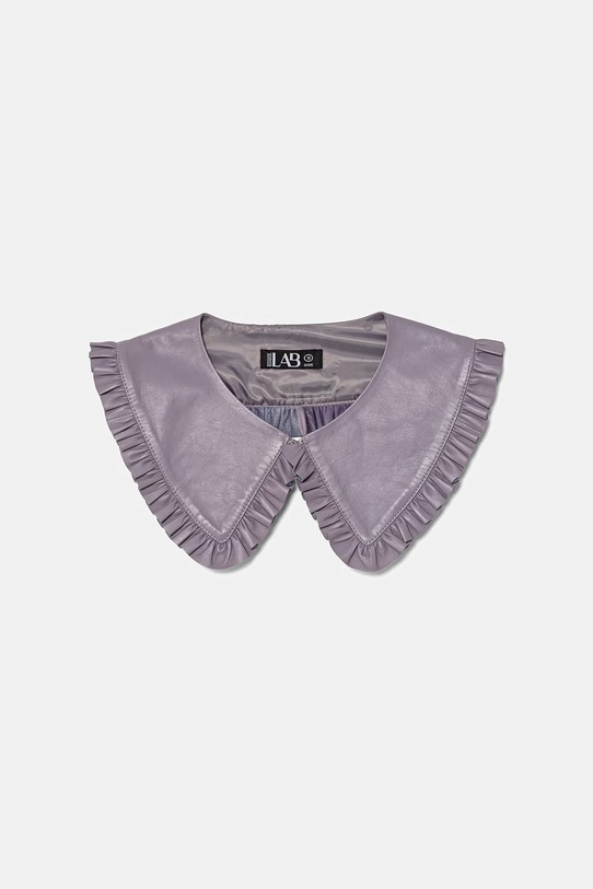 Answear.LAB Kołnierzyk ozdobny damski skórzany ARIN fioletowy WS26-SAD008