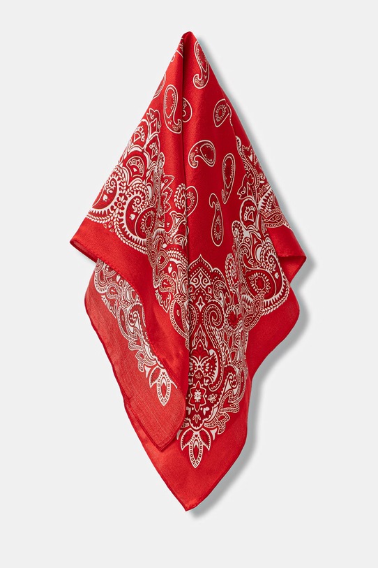 Answear.LAB chusta jedwabna z kolekcji Unscripted 123.flk czerwony WS26