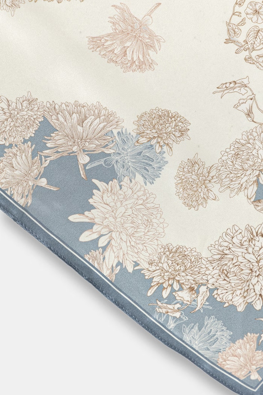 Akcesoria Answear.LAB apaszka jedwabna z kolekcji Unscripted 125.flk niebieski