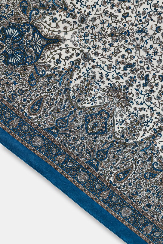 Akcesoria Answear.LAB apaszka jedwabna z kolekcji Unscripted 134.flk niebieski