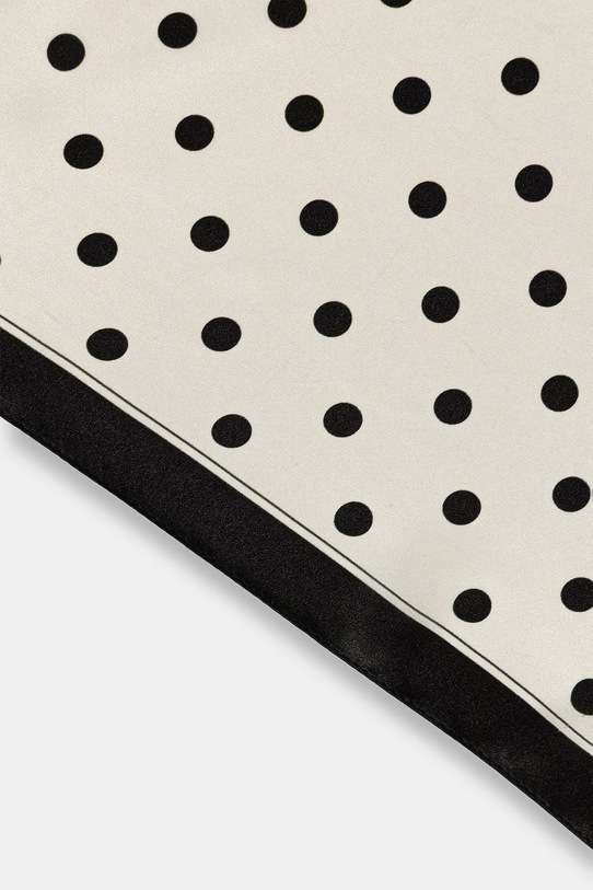 Akcesoria Answear.LAB chusta jedwabna z kolekcji Unscripted 135.flk biały