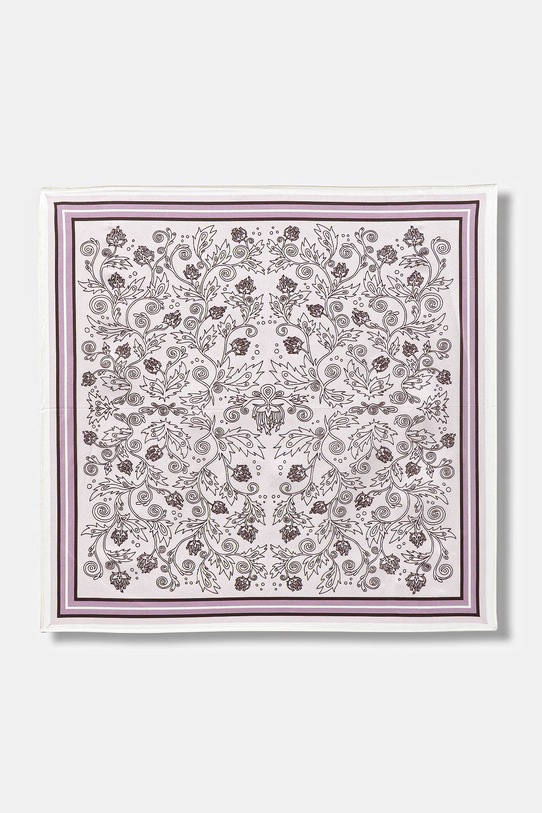 Answear.LAB apaszka jedwabna lab.ost.cjk fioletowy WS26