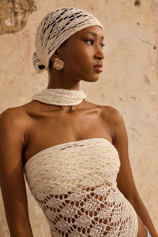 Answear.LAB pareo dámské béžová 2506069