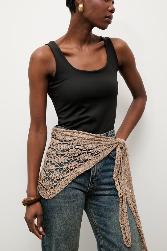 Answear.LAB pareo pentru femei bej 2506069