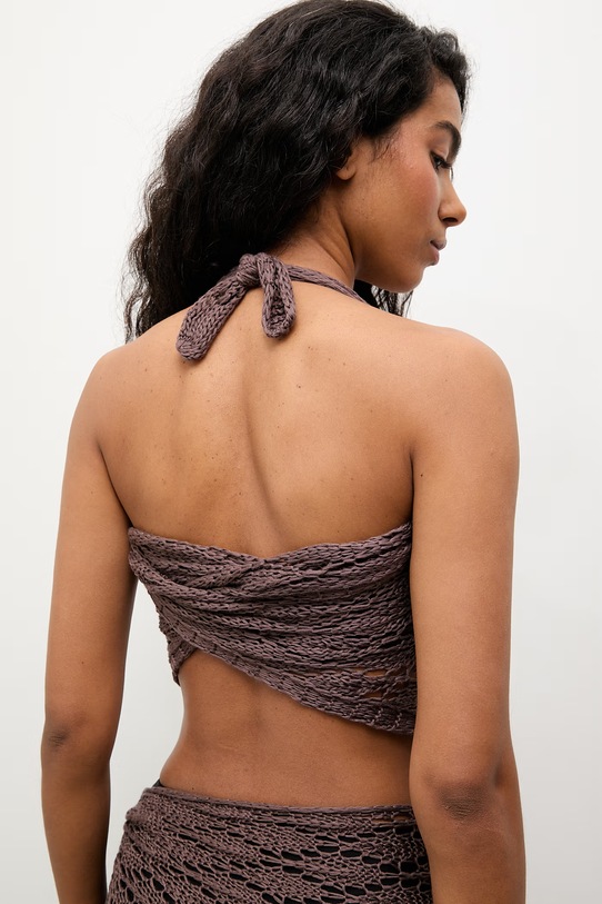 Odzież Answear.LAB pareo damskie 2506069 brązowy