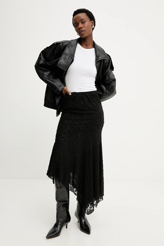 Answear.LAB spódnica czarny YS333.hak