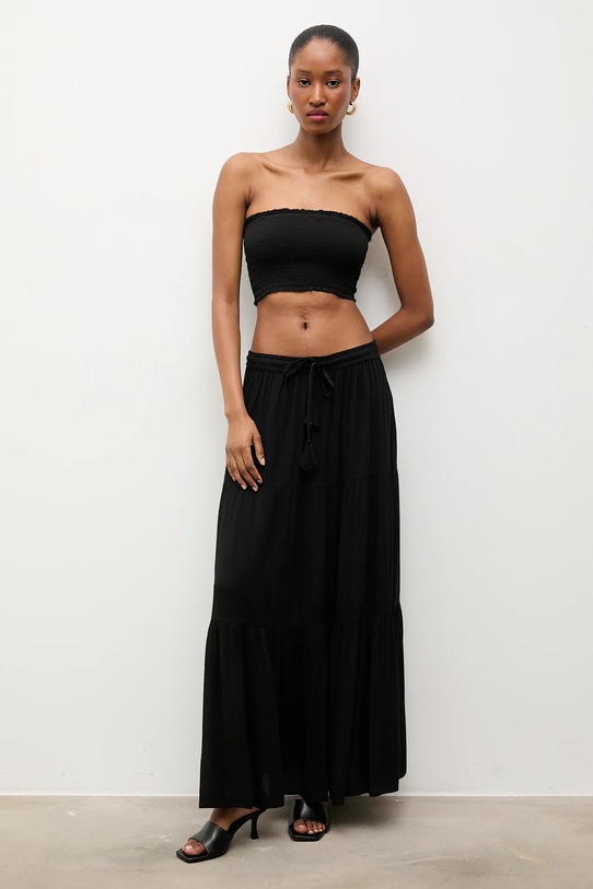 Answear.LAB spódnica Reina.hak czarny WS26