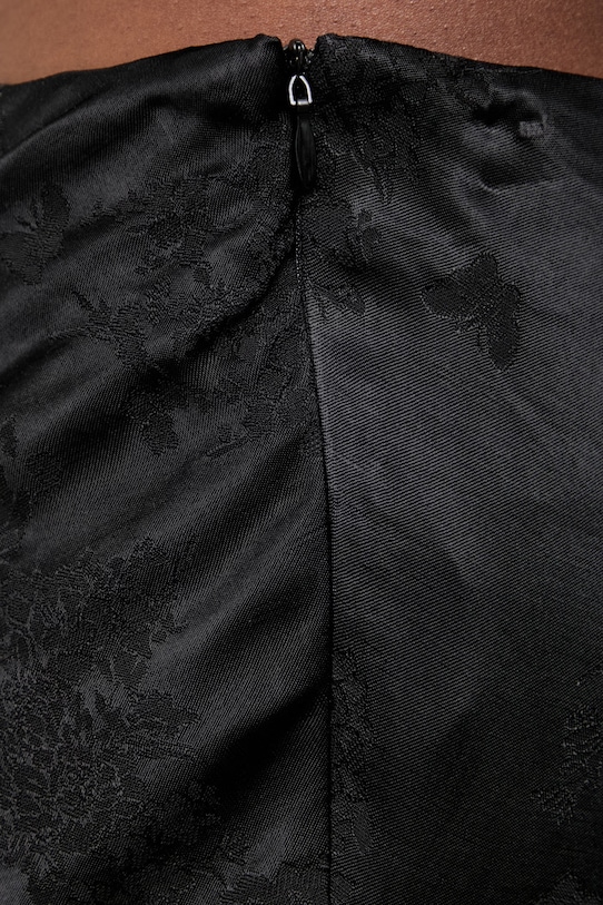 Answear.LAB gonna con misto lino nero G1151039.hak