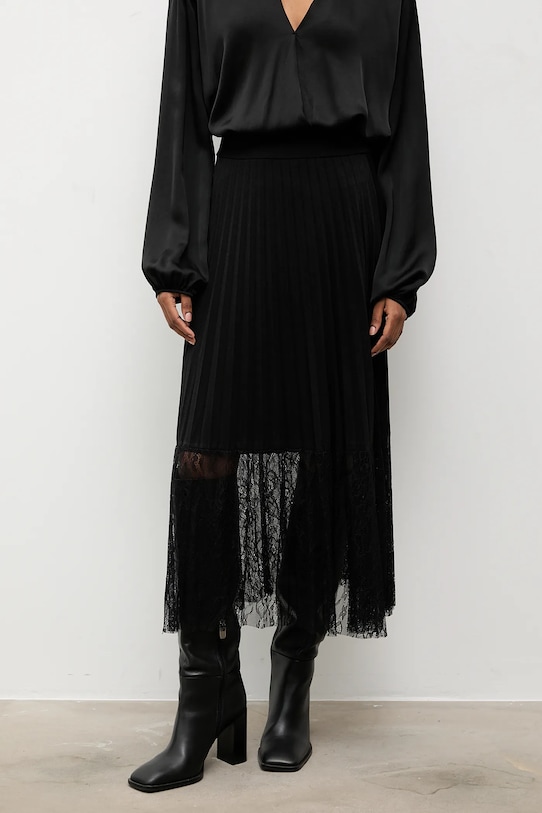 Answear.LAB spódnica czarny GN145.iok