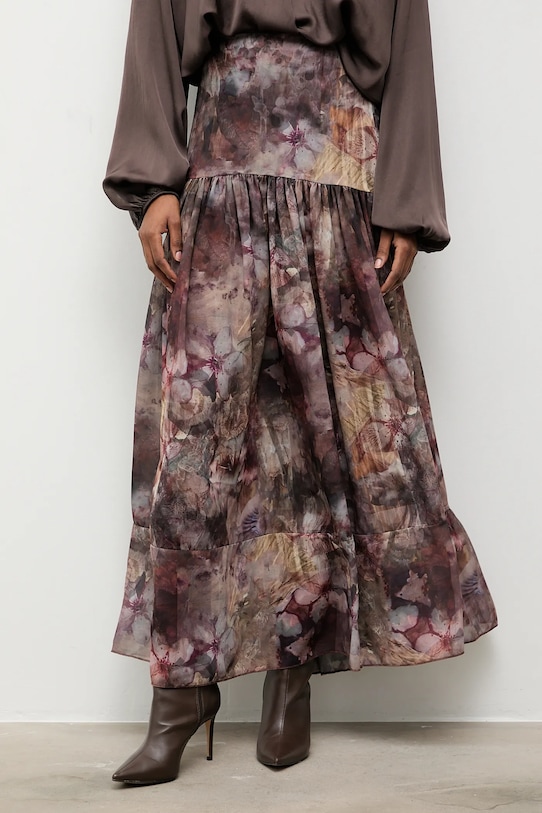 Answear.LAB spódnica casual szary 93687.iok