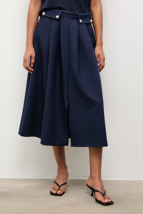 Answear.LAB spódnica WS26-SDD014 granatowy WS26