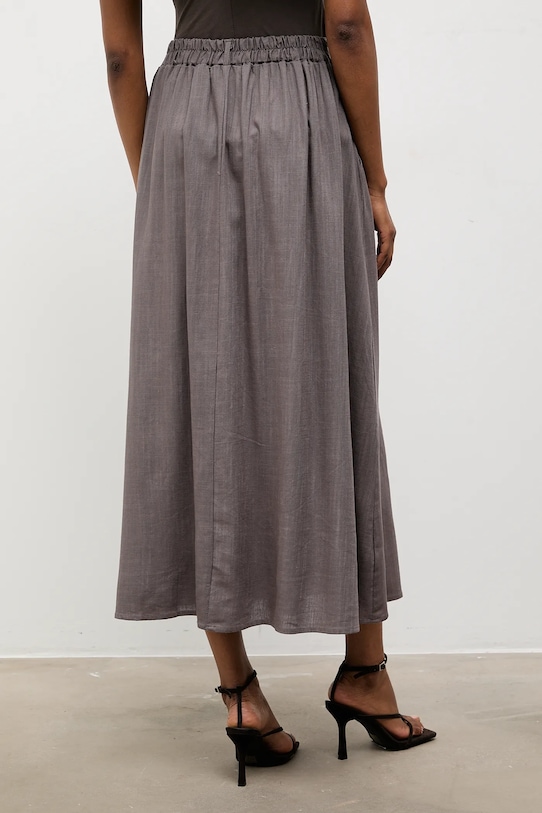 Abbigliamento Answear.LAB gonna di lino WS26-SDD015 marrone