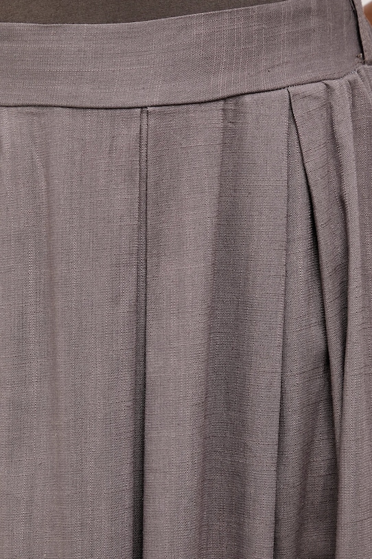 Answear.LAB gonna di lino marrone WS26-SDD015