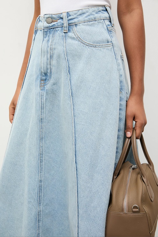 Τζιν φούστα Answear.LAB μπλε TR1.tok