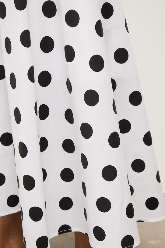 Answear.LAB spódnica bawełniana WS26-SDD021 biały