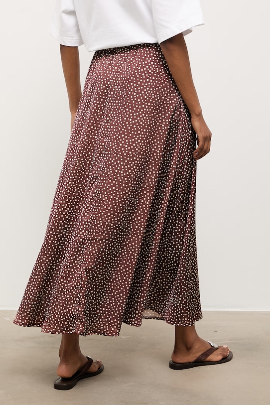 Odzież Answear.LAB spódnica WS26-SDD025 brązowy