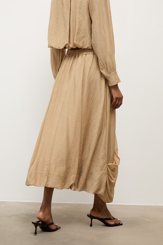 Odzież Answear.LAB spódnica bombka WS26-SDD027 beżowy