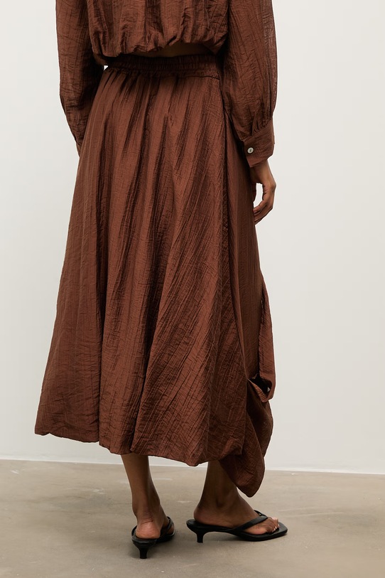 Odzież Answear.LAB spódnica bombka WS26-SDD027 brązowy