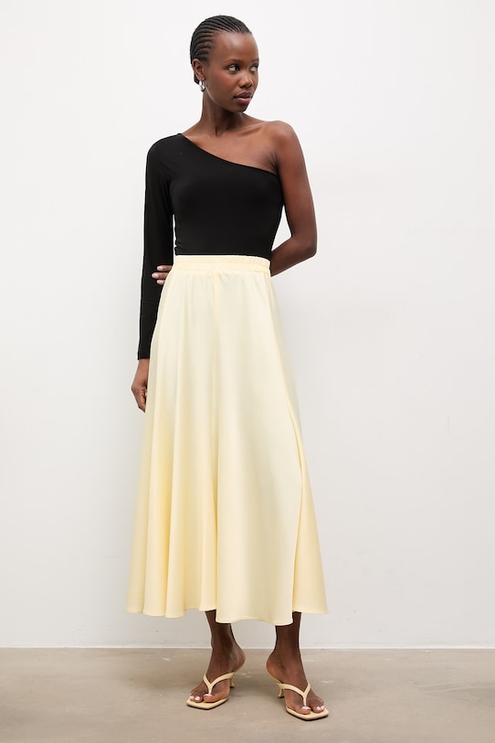 Answear.LAB spódnica ck08152-3.fak żółty WS26