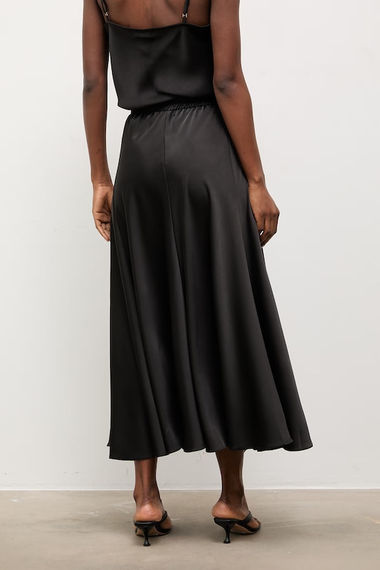 Odzież Answear.LAB spódnica ck08152-3.fak czarny